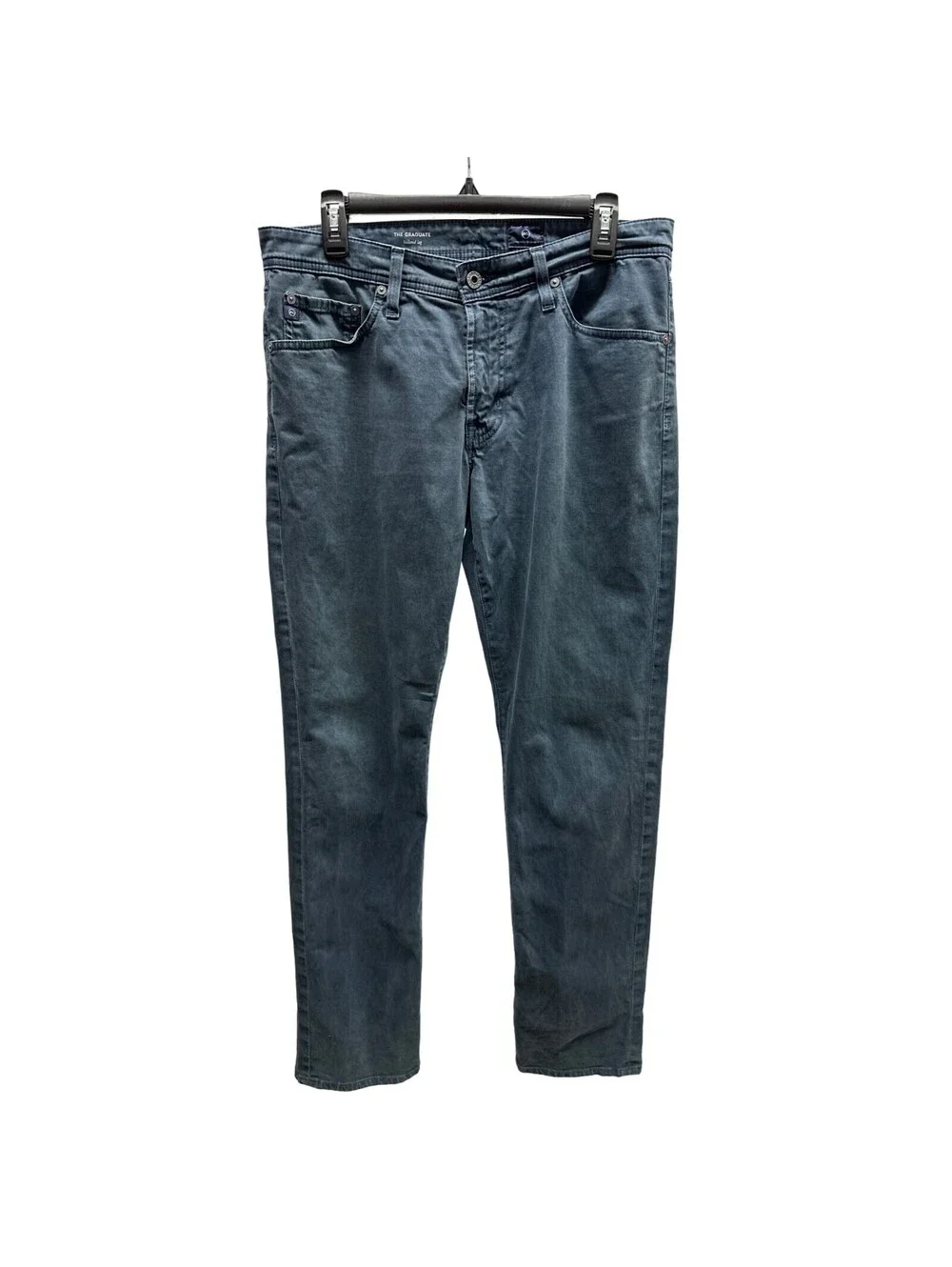 AG The Graduate Tailored Leg Light Blue 5-Pocket Pants 31 X 32